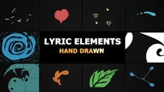 Flash FX Lyric Elements (After Effects template)