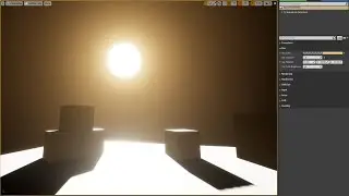Dynamic Sun Color & Distance - UE4 Space Blueprint