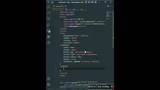 CSS Loading Spinner | CSS Spinner Animation Using HTML and CSS | DS Code 