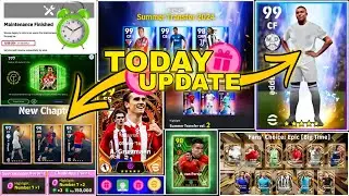 Today Maintenance End Time!! Season 8 New Showtime, New Epic Pack, 4.0.0 Update eFootball 2024 🔥😊