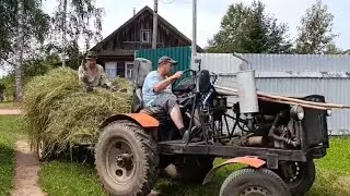 Мы как сурки всё в норку...  😊 Сенокос/ Чеснок и аренда дома.