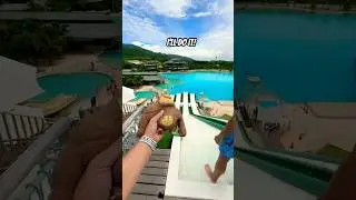 Legendary High-Five and Waterslide Jump!  