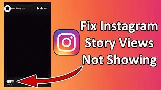 How To Fix Instagram Story Views Not Showing