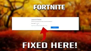 How to Fix Fortnite Error Code LS-0013 | Epic Games Launcher | Fortnite Launch Failed (Easy Fix)