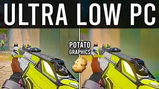 Valorant ULTRA LOW Graphics Settings ⚡ [MAX FPS Boost 2025] 🔥