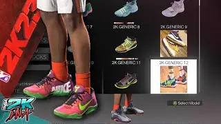 Finally! Full preview of shoe menu mod NBA 2K23 PC