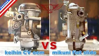 CV Carburetor VS Mikuni flat slide explained - ep34 - Roma Custom Bike