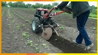Дисковые окучники  (неудачная конструкция)