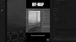 Bitmap effect in photoshop
