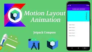 How to Implement MotionLayout Animation in Jetpack Compose | Android | Kotlin | Make it Easy