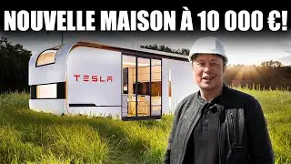 La Nouvelle Maison Miniature De Tesla à 10 000$! ️