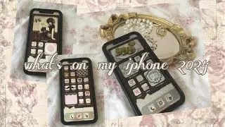 【tour】what’s on my iphone 11 - 2010s nostalgia inspired home screen tour 🤎🎀🦷🪽