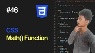 CSS Math() function || Beginners in-depth guide to CSS || Part 46