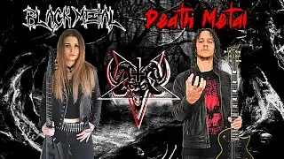 BLACK METAL VS DEATH METAL (Guitar Riffs Battle) cover HALLOWEEN 2020 SPECIAL