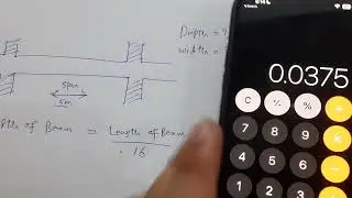 How to Find Depth and Width of Beam by Thumb Rules?