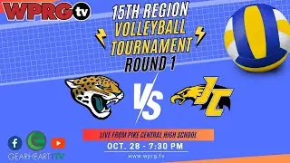 Floyd Central vs. Johnson Central - 15th Region Volleyball Tournament on WPRGtv (Oct. 25, 2024)