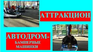 Аттракцион бамперные машинки! Чистяковская роща, г.Краснодар