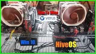 How To CPU Mine Verus Coin / HiveOS / Windows 10