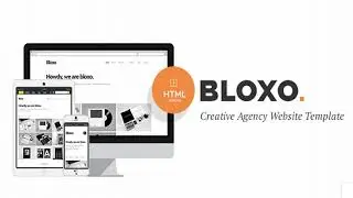 Bloxo - Minimal Freelancer Agency HTML5 Template | Themeforest Website Templates and Themes