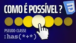 Como criar um EFEITO INCRÍVEL com a Pseudo-classe has() do CSS