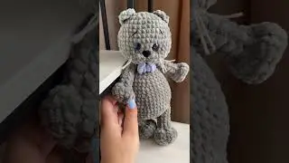 Милый котик ручной работы для маленьких ручек😍✈️Inst:zalata_handmade🫶🏻