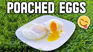 How To Make Poached Eggs In Boiling Water (QUICK AND EASY) 