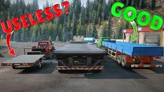Ranking All The Cargo Trailers In SnowRunner