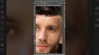 How to change hair style #shorts #photoshop #tutorial