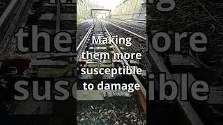 Railway Switches are HIGH RISK!!  #railway #railroad #railwayinfrastructure #railwayengineering
