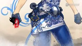 Blade And Soul   Костюмы в стиле бело-синего фарфора
