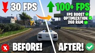 ✅GTA 5 lag fix low end pc | Gta 5 lag fix no graphics card | GTA 5 Lag fix 2GB Ram,4GB Ram,8GB Ram