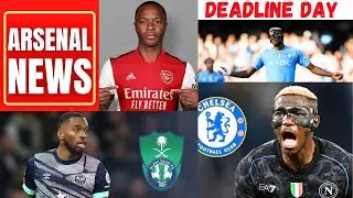 Transfer Deadline Day 2024 Drama Raheem Sterling to Arsenal, Ivan Toney to Al Ahli, V Osimhen Saudi