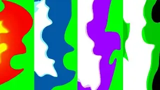Fire Transition Green Screen with Color Variation and Sound