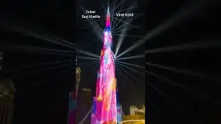 Virat Kohli ll Burj khalifa#burjkhalifa #kohli #viratkohli #dubai #dubailife #kohlikestatus #cricket