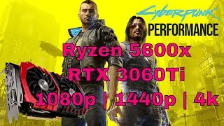 Cyberpunk 2077 Benchmark: RTX 3060Ti