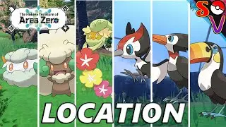 Pokemon Scarlet and Violet Indigo Disk: How to catch Whimsicott, Comfey, Toucannon, and more