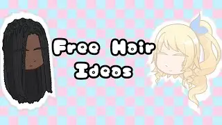 Free GL2 Hair Ideas (POC Hair/Black Hair Included) | Free to Use | GL2 | Gacha Life 2