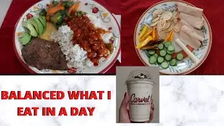 March What I Eat In A Day | balanced meals