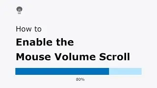 🔵 How to enable the Mouse Volume Scroll in Turn Off the Lights browser extension?