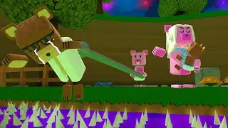 Super Bear Adventure Gameplay Walkthrough 🤙Tempat Baru😯Animation meme