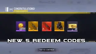 *NEW* CODM NEW 5 REDEEM CODES OCTOBER 2024 | NEW WORKING REDEEM CODES CODM 2024