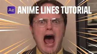 Animate Anime Lines - After Effects Tutorial