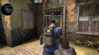 Игра на новой карте CS:GO и ЧЕРТОВ ПИНГ!!!