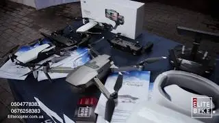 Гольф клуб и квадрокоптеры DJI
