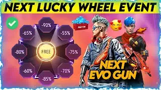 NEXT LUCKY WHEEL | FREE FIRE NEXT LUCKY WHEEL EVENT | NEXT EVO GUN | FREE FIRE NEXT EVO GUN