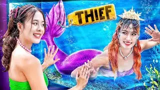 Bad Poor Girl Becomes Good Mermaid In Rich Family! Mermaid Is A Bad Girl