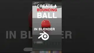 Blender Bouncing Ball Animation Tutorial ✔️ 