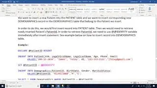 SQL Session 4  - Global Variable (@@Identity) (Part 2)