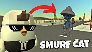 THE SMURF CAT IN CHICKEN GUN?