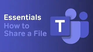 How to Share a File in a Chat | Microsoft Teams Essentials